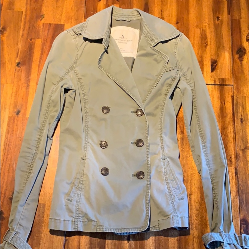 Abercrombie Army Green Jacket